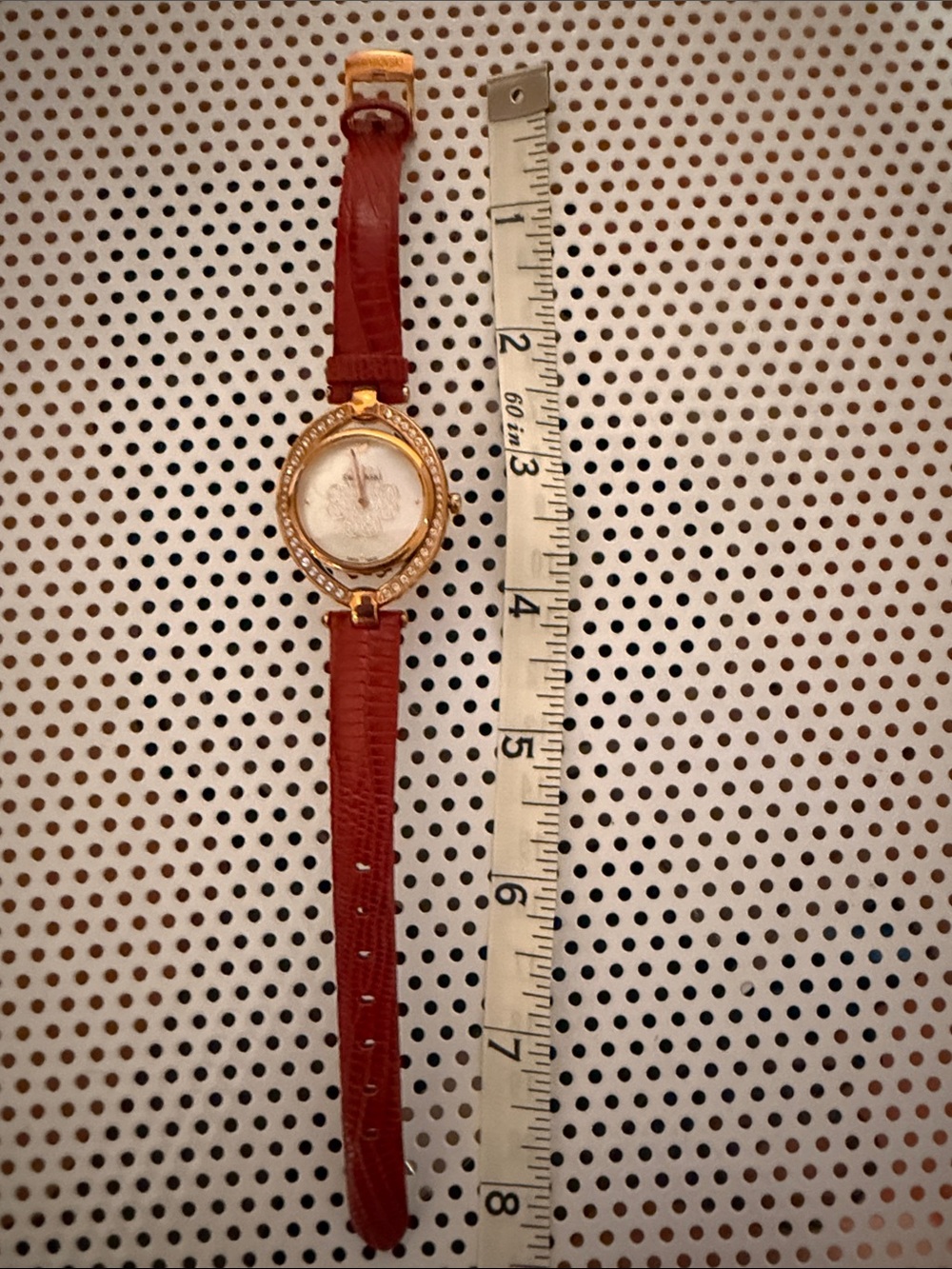 New Swarovski Stella Women's Watch Leather Strap LS Red 29 mm 5421822 - Picture 17 of 17